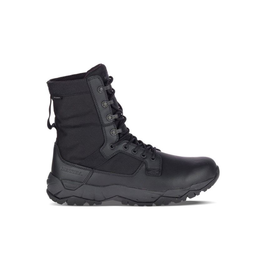 Bottes de Securite Merrell MQC Patrol Waterproof Noir Homme | D.T.YJGF